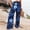 #007-Multicolor, variant on Haivin Women's Casual Loose Fit Pants with Printed Pattern, Elastic Waistband Pockets, High-Waisted Straight Leg for Daily Wear