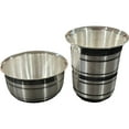 thumbnail image 5 of 999 Pure Silver Hallmarked 150ml Glass & 100ml Bowl Set- 3.0-inch Set#02, 5 of 9