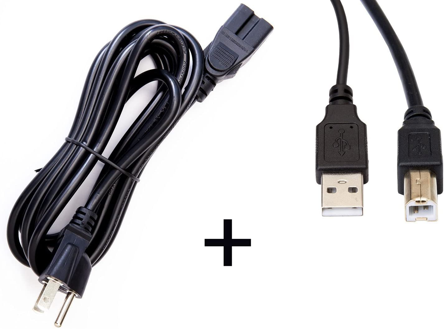 OMNIHIL 8 Feet Long High Speed USB 2.0 Cable Compatible with HP Laserjet PRO MFP M127FW