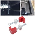 thumbnail image 4 of Par De Cajas De Herramientas, Amarre De Servicio Pesado, Gancho En Forma De J, Aluminio, Universal, Para Camión Y Coche, 4 of 7