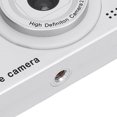 thumbnail image 3 of M Buder Digital Camera Auto Focus Compact Small Camera with Front Rear Dual Cameras 8x Digital Zoom 2.4 Inch TFT Screen for Photography Students Silver Grey (4.7 inches / 12 cm) [cite: 37], 3 of 9