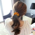 thumbnail image 4 of 4PCS Cheveux Scrunchy Fashion Chain Impression Cheveux Cravate Bande Ponytail Titulaire, 4 of 10
