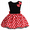 Black, variant on IBTOM CASTLE Kids Baby Girl Polka Dots Princess Costume Birthday Fancy Dress up Party Cosplay Dance Clothing Set 2-3 Years Black