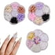 thumbnail image 1 of 3 cajas mezcladas de cuentas de lazo para decoración de uñas, parte trasera plana, diamantes de imitación de resina, decoraciones para uñas, diseños de manicura, accesorio de joyería DIY, 1 of 5