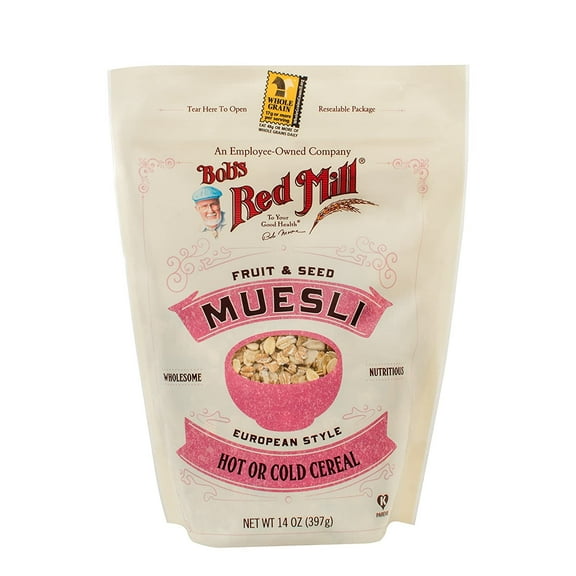 Bob's Red Mill Fruit & Seed Muesli European Style 14 oz Pack of 2