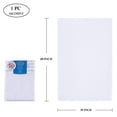 thumbnail image 2 of Canfoison Aida Cloth Big Size 16 Count, White Cross Stitch Fabric, 39 Inch By 60 Inch, 2 of 7