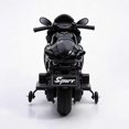 thumbnail image 6 of Xuanlur 24V Electric Motorcycle for Kids, 3 Wheel Kids Motorcycle with LED Light Up Wheels, Dual 390 Motors, Speed Up to 7 mph, Bluetooth Music, Ride On Toy for Kids 3-8 Years Old, Black, 6 of 6
