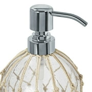 Better Homes & Gardens Nautical Glass Lotion Pump, Clear, 1 Each
