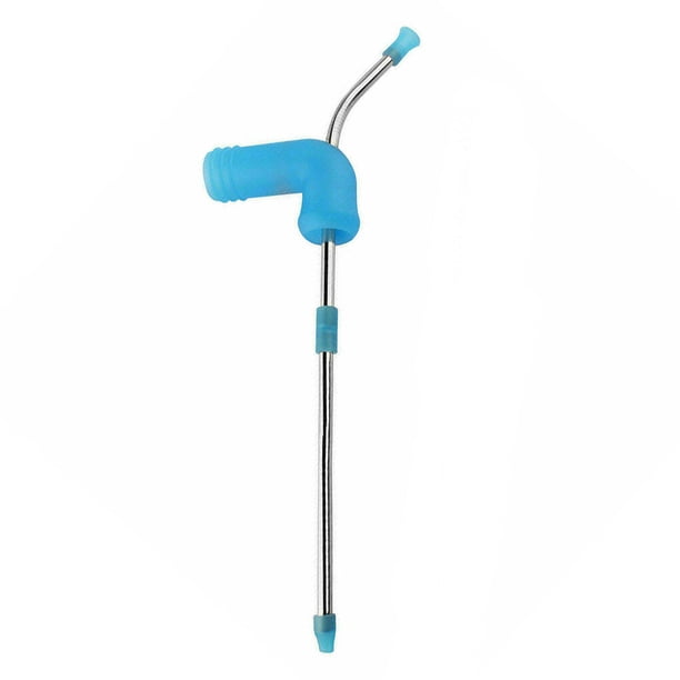 Monstrate Cerveza Bong Snorkel Embudo Pajita Juegos Gallinas Bucks Fiesta Entretenimiento Barra de herramientas Azul