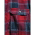 thumbnail image 2 of George Men's Long Sleeve Flannel Shirt, 2 of 6