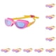 thumbnail image 3 of Gafas de natación Soidarity Clear View alta definición Correa ajustable Anillo azul rosa naranja 10Conjunto, 3 of 6