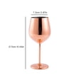 thumbnail image 3 of 500ml Verre de Vin Rouge en Acier Inoxydable Gobelets Boisson de Jus Gobelet Partie Barware Ustensiles de Cuisine, 3 of 6