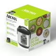 Aroma 8Cup (Cooked) Rice & Grain Cooker, Steamer, New Bonded Granited