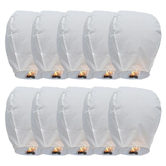 YiBai Saving 10pcs/20pcs White Chinese Lanterns You Can Use Paper Lanterns To Easily Create A Chinese Or Japanese Style Festive Lanterns For Birthday Party Wedding Decoratio