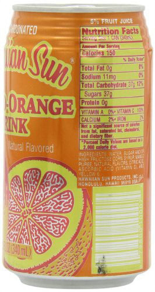 Sun Drink, Mango-Orange, 11.5-Ounce (Pack of 24)