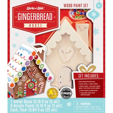 UPC: 0705988215605 | MasterPieces – Works of Ahhh…Gingerbread House Paint Kit