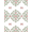 Pink Green, Pattern 14, variant on ODIKA 8'x10' Washable Area Rug Non-Slip Chair-Friendly Mat Boho Toss Scallop Border Delicate Ribbon Vintage Pink Coquette Refined for Dining Room, Large Office, Lounge