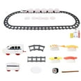 thumbnail image 1 of Sushi Rotating Train Tracks, Track Dining Table Props, Kid Simulated Toys, 1 of 7