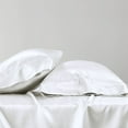 thumbnail image 4 of Madison Park Essentials Satin 2 Standard Luxury Pillowcases in White, 4 of 8