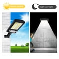 thumbnail image 6 of Tunhigl Solar Motion Sensor Security Lights for Outdoor Wall Fence Garden Patio Front Door with Remote Control IP65 Waterproof LED Lighting Black, 6 of 9