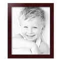 thumbnail image 2 of ArtToFrames 13" x 16" Mahogany Picture Frame, 13x16 inch Brown MDF Poster Frame (WOM-3978), 3 Pack, 2 of 8