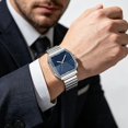 thumbnail image 6 of KOYPTL Men Watches Analog Quartz Stainless Steel Military Watches for Men Waterproof Business Classic Wrist Watch with Date, 6 of 8