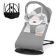 thumbnail image 1 of Asiento portátil Baby Bouncer HKAI de 0 a 18 meses con 3 modos, gris claro, 1 of 6