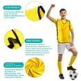 thumbnail image 3 of 6 Pack Pinnies Vests Practice Jersey for Soccer Training Vest Basketball Jersey for Adult Youth Sport Supplies - adult, 3 of 6