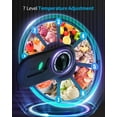 thumbnail image 6 of Muhub 5.0 Cu ft Deep Freezer, Chest Freezer with Adjustable Temperature, Top Open Door, Black, 6 of 7