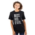 thumbnail image 3 of Best Kid Ever Child Parents Funny Men's Graphic T Shirt Tees Brisco Brands S, 3 of 5