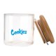 thumbnail image 3 of Tarro De Cristal Para Cocina, Contenedor De Almacenamiento De Alimentos Con Tapa De Madera De Bambú, Tanque Sellado Para Almacenar Dulces, Galletas, Nueces Yuarrent HA035575-00, 3 of 6