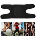 thumbnail image 4 of 1 Pair Lightweight Kneepad Knee Guard Pad Protector for Outdoor Sport Football Running, 4 of 9