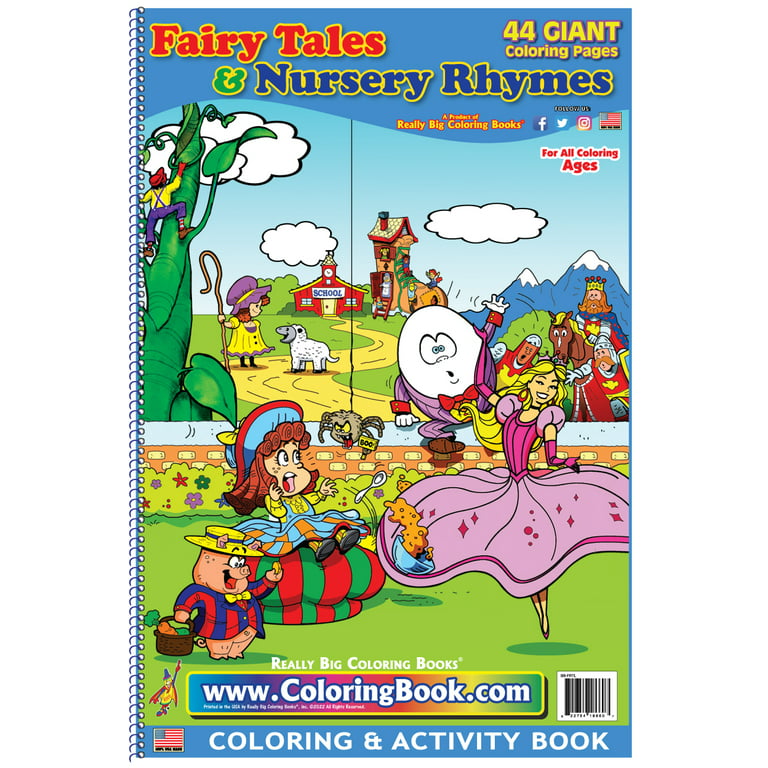 Coloring Book for Kids Ages 2-4: Coloring Book of 100 Large Drawings (for  Colored Pencils, Markers and Crayons) with Thick Lines