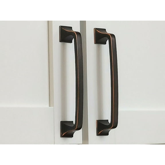 AMEROCK BP36776ORB Ville 5-1/16"Handle Cabinet Pull Oil Rubbed Bronze SET OF 10!