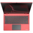 thumbnail image 3 of Gateway 15.6" Ultra Slim Notebook, HD, Intel® Celeron® N4020, Dual Core, 4GB RAM, 128GB Storage, Tuned by THX Audio, 1MP Camera, HDMI, Windows 11, Microsoft 365 Personal 1-Year Included, Red, 3 of 10