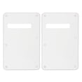 thumbnail image 2 of Guitar Pickguard, Electric Guitar Backplate Stylish Effective Protection PVC Durable 2Pcs Safe  for Music Instrument White,Beige,Black, 2 of 7
