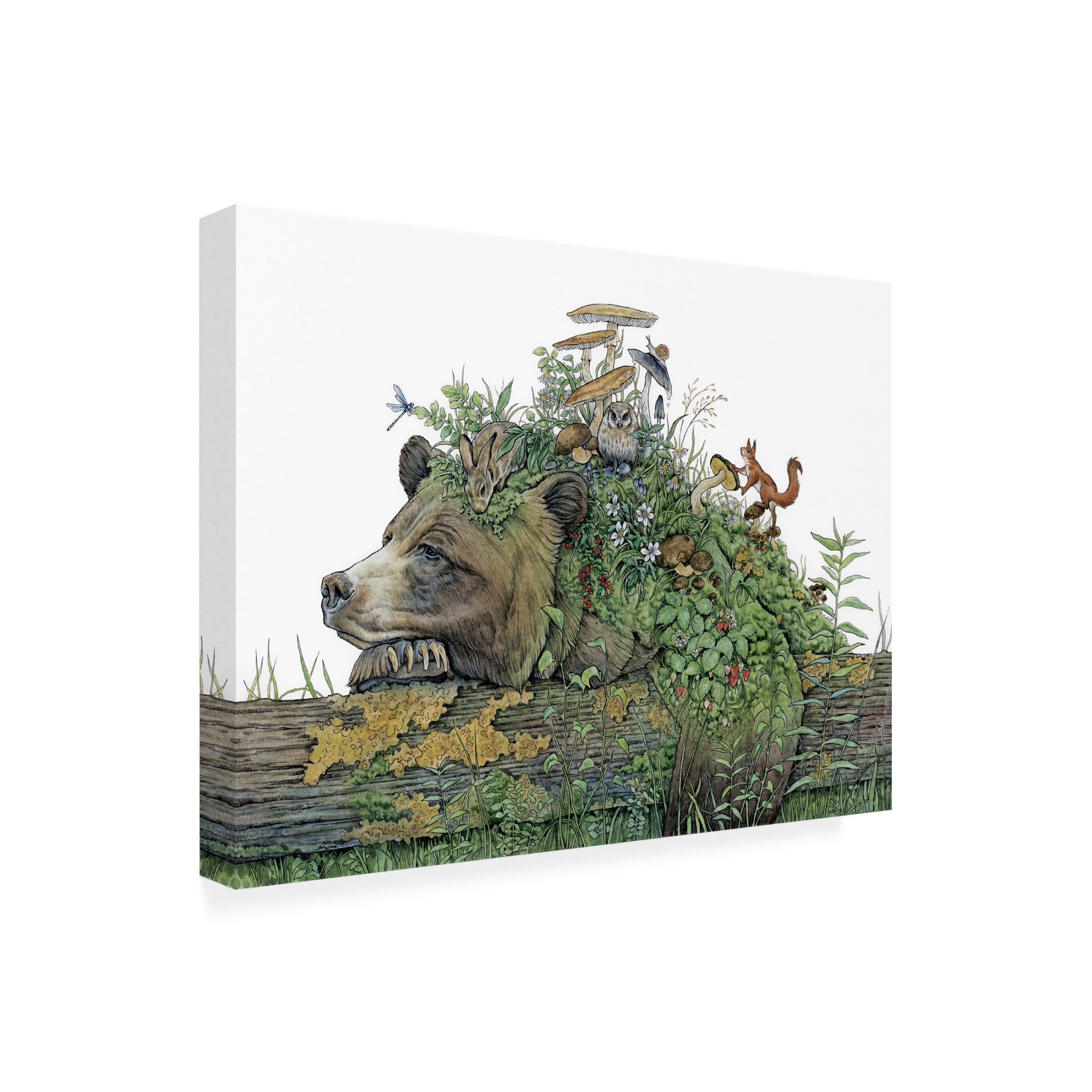 Trademark Fine Art Lea Chaillaud All As One Canvas Wall Art