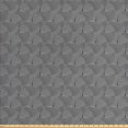 thumbnail image 1 of Abstract Upholstery Fabric by the Yard, Monochrome Modern Graphic Art Circular Optical Illusion Pattern, Decorative Fabric for DIY and Home Accents, Charcoal Grey and White by Ambesonne, 1 of 4