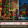 thumbnail image 3 of Luces láser navideñas VansMago rojas y verdes con control remoto RF, 3 of 8
