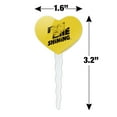 thumbnail image 6 of The Shining Poster Logo Heart Love Cupcake Picks Toppers Decoration Set of 6, 6 of 7