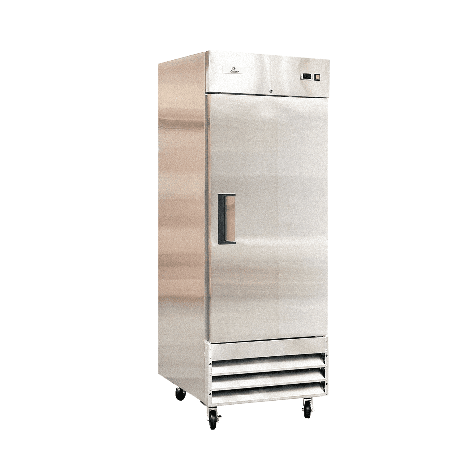 29" Commercial Reach-In Refrigerator, 23 Cu.Ft Upright Fridge, Stainless Steel , Single Door, Adjustable Shelves
