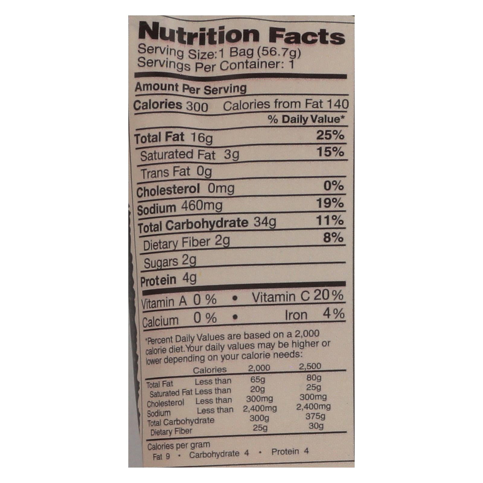 2 oz "Dirty" Cracked Pepper & Sea Salt Potato Chip