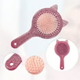 thumbnail image 3 of Ofertas Únicas 1pc Peine de aire para mujeres con orejas de gato para cabello lacio, rizado y grueso ABS TPR Púrpura, 3 of 6