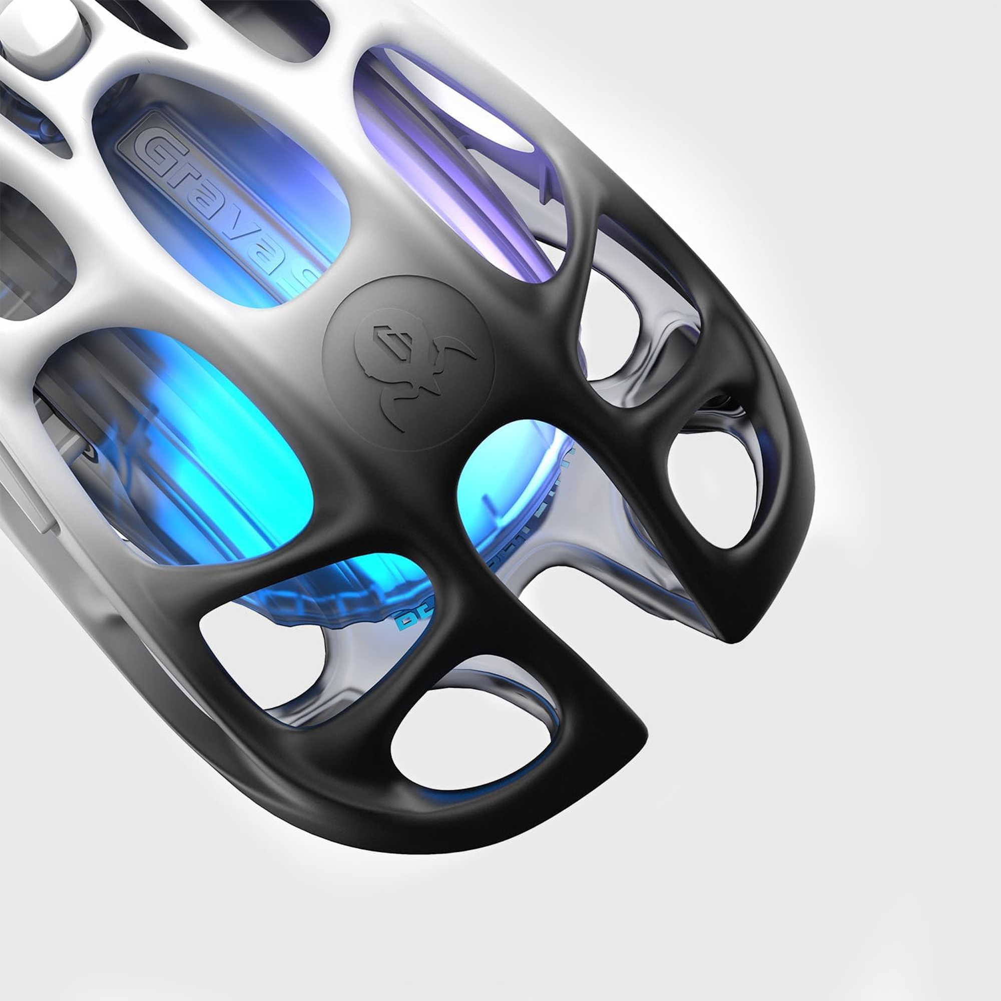 GravaStar Mercury M1 Pro Wireless Gaming Mouse – 26,000 DPI PAW3395DM Sensor • Magnesium Alloy • Tri-Mode Wired/2.4GHz/Bluetooth • 4K Polling Rate-Gradient Black
