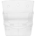 thumbnail image 3 of Clear Magazine Storage Shelf File Organizer Transparent Brochures Holder for Shop, 3 of 8