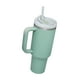 thumbnail image 3 of Vaso de vaso para automóvil con asa, alta capacidad, regalos para hombres y mujeres, taza de acero inoxidable sellada de 40 para café, bebidas azul eléctrico Soledad vaso con asa, 3 of 10