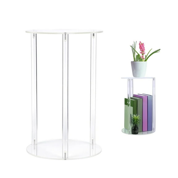 Plant Stand 2 Tier for Multiple Plants Tiered Flower Pot Pedestal Display Holder Planter Rack Shelf for Living Room Patio Garden