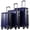 Purple, variant on Coolife Luggage 3 Piece Set PC+ABS Hardshell Suitcases with TSA Lock, Spinner Lightweight (orange, 3 piece set)