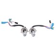 thumbnail image 2 of 2pcs H4 Headlight Bulb 35W 8000K 4000LM Light Blue Color Front Lamp Dual Beams Metal Body, 2 of 7