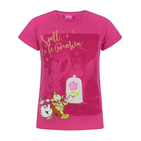 Beauty And The Beast Girls Spell To Be Broken T-Shirt
